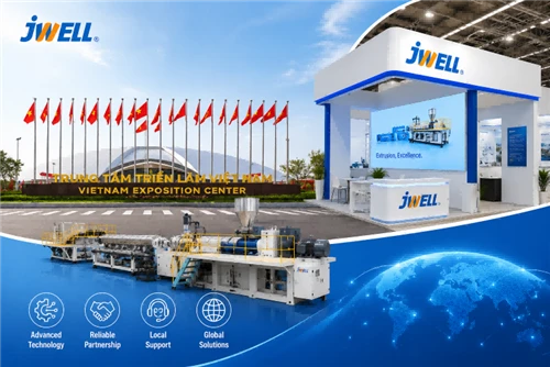 JWELL демонструє рішення для екструзії пластику на HanoiPlas 2026